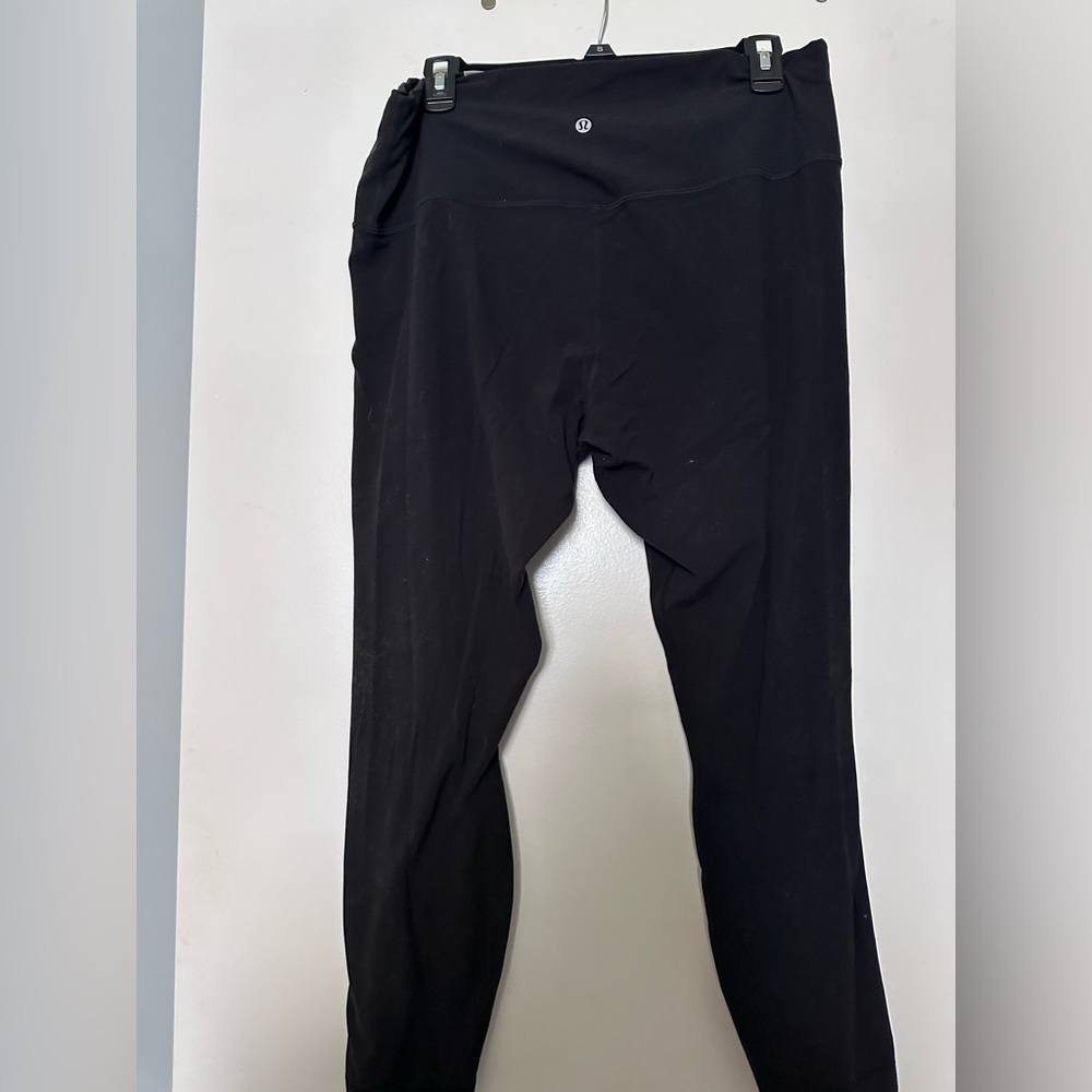 lululemon Align™ HR Pant 25" black size 16-(worn a handful of times)